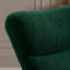 Rocking Chair For Adults, High Back Upholstered Nursing Chair Comfy Armchair With Metal Legs And Wood Base For Living Room, Bedroom, Balcony-975136469
