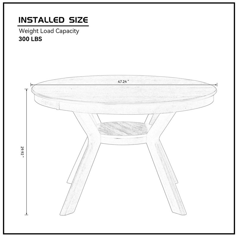 Table de salle à manger ronde