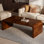 Table basse en bois massif de 48 po Jaxom