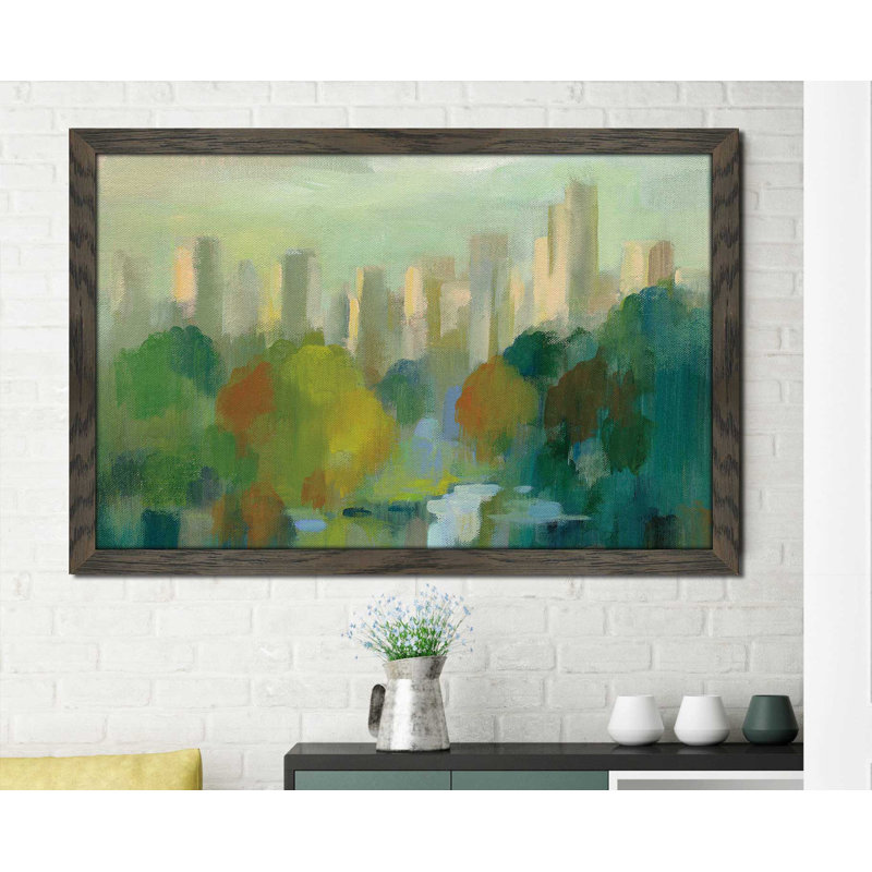 «Manhattan Sketches IV IV», reproduction de peinture à l'acrylique sur toile, H 27,5 po x l 39,5 po x P 0,75 po, Toile tendue