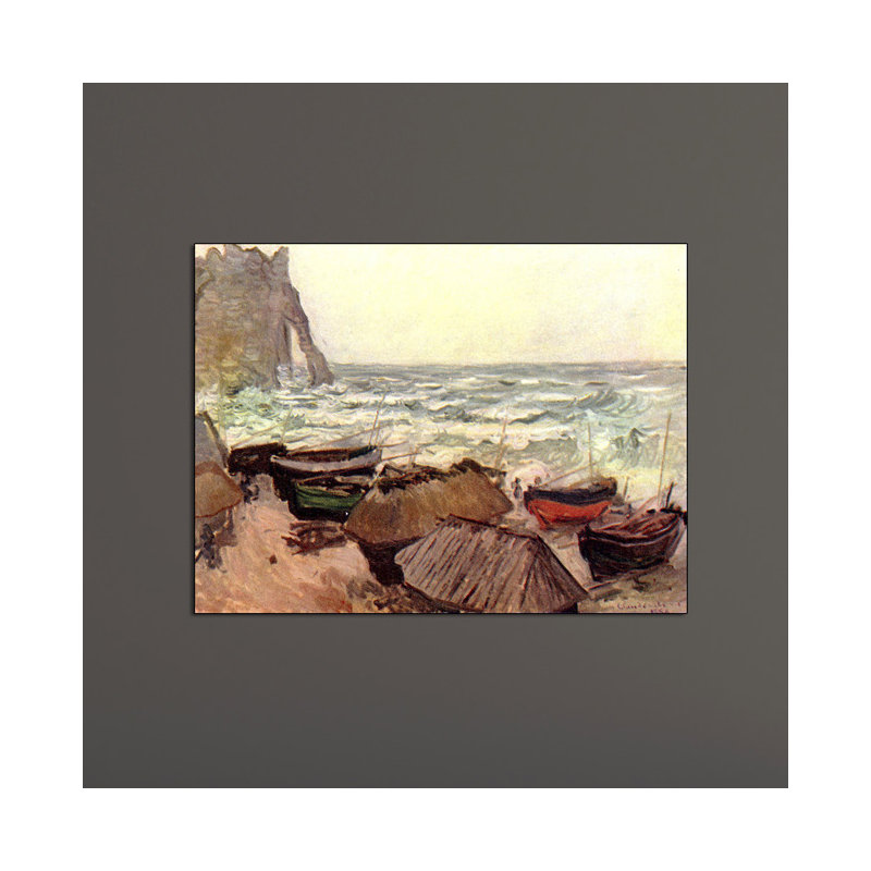 Claude Monet - Wrapped Canvas Painting, 90cm H x 120cm W x 1.8cm D