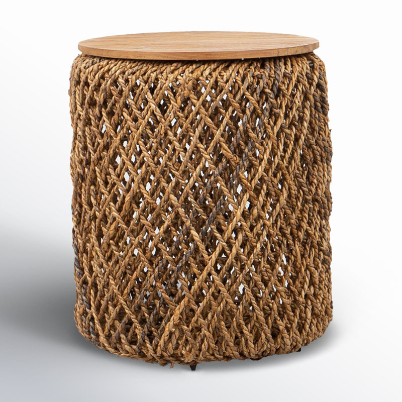Table d'appoint Lycus, 17.72" H x 14.98" W x 14.98" D