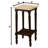 Biddlesden Marble Top End Table