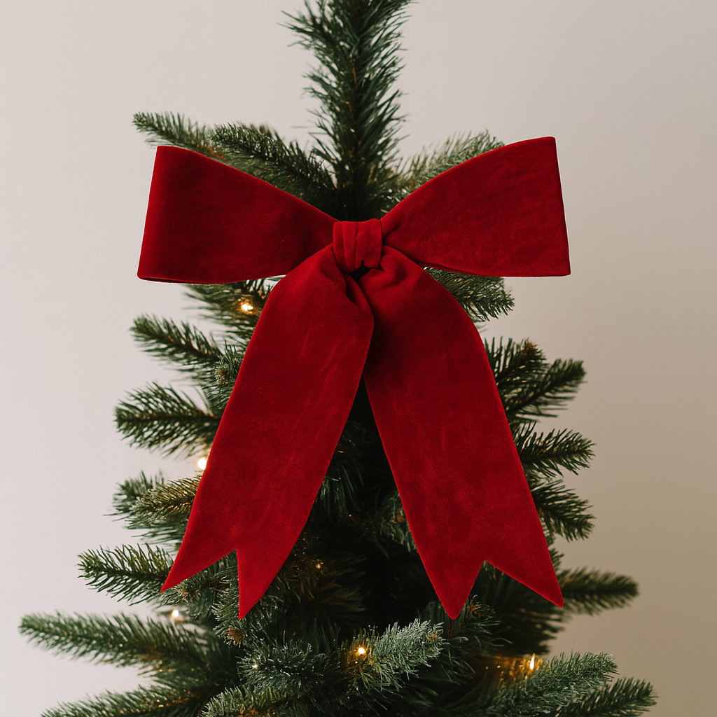 The Holiday Aisle® 17" Bow, 16.5" H x 1.5" W x 14.5" D