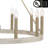 Beck 12 - Light Living Room Steel Dimmable Candle Style Wagon Wheel Chandelier UL Certified-882687909