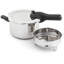 Judge Stainless Steel Pressure Cooker 5l, (25cm) With Steamer Basket, Great Healthier And Quicker Cookware, Suitable For All Hob Types