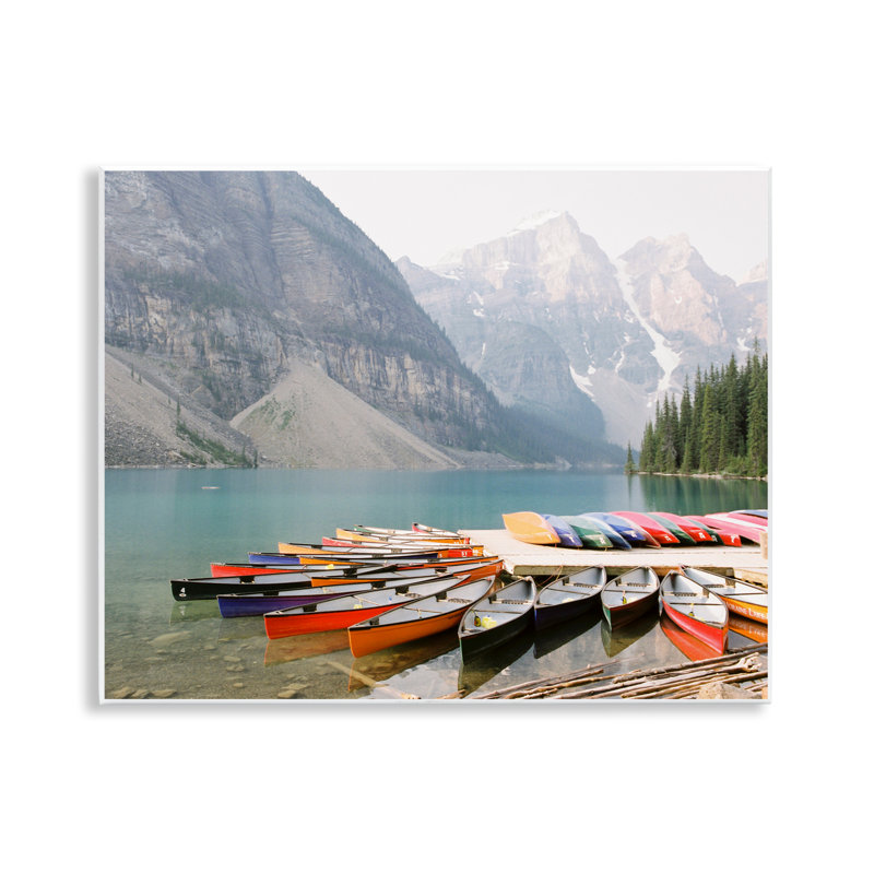 «Cliffside Canoe Dock» par Justine Milton