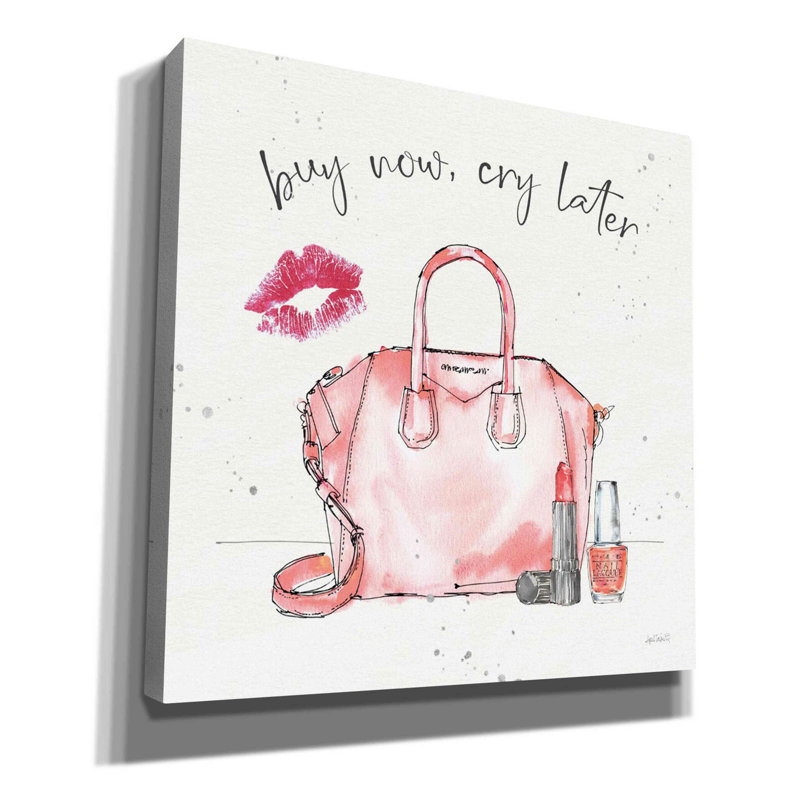 «Chic Accents II» par Anne Tavoletti, art mural sur toile, H 18 po x l 18 po x P 0,54 po