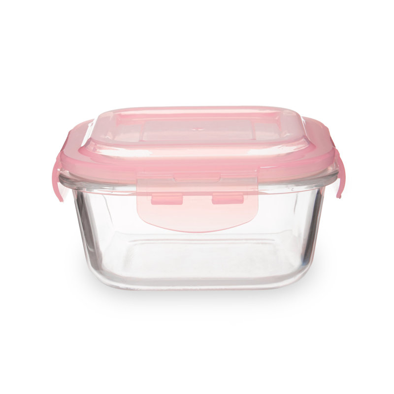 Freska Glass and Plastic Food Storage Container - Set of Containers and Lids