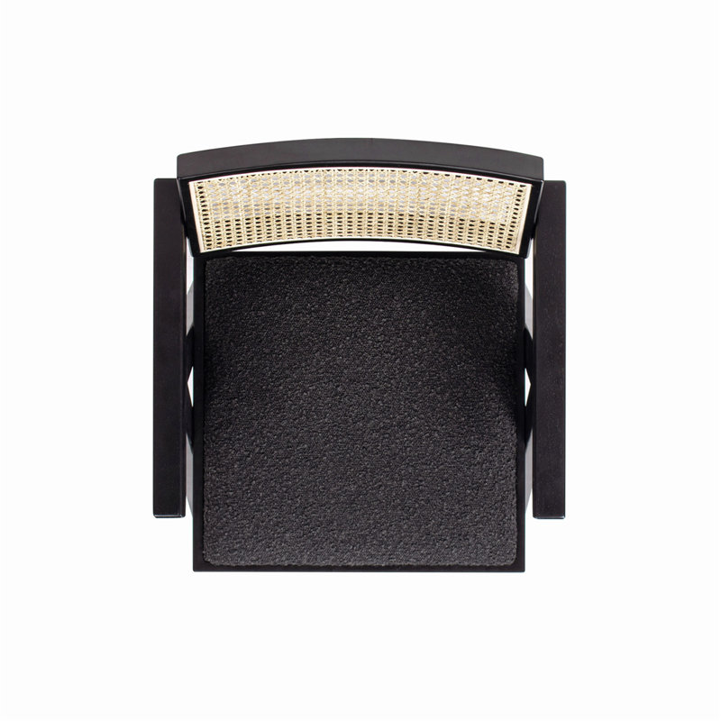 Modern Resin Webbing Back Bar Stool Set, Ergonomic and Stylish for Any Space