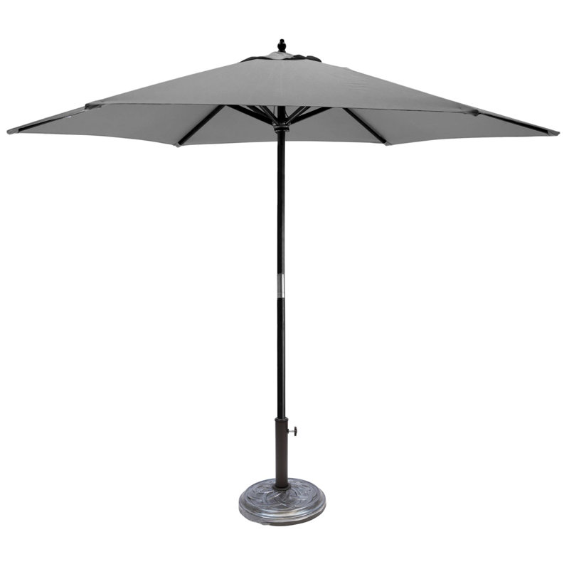 12.8kg Concrete Free Standing Umbrella Base, Grey