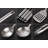 18/10 Stainless Steel Small & Large Cooking Spoons Set