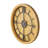 Curlie Solid Wood Wall Clock