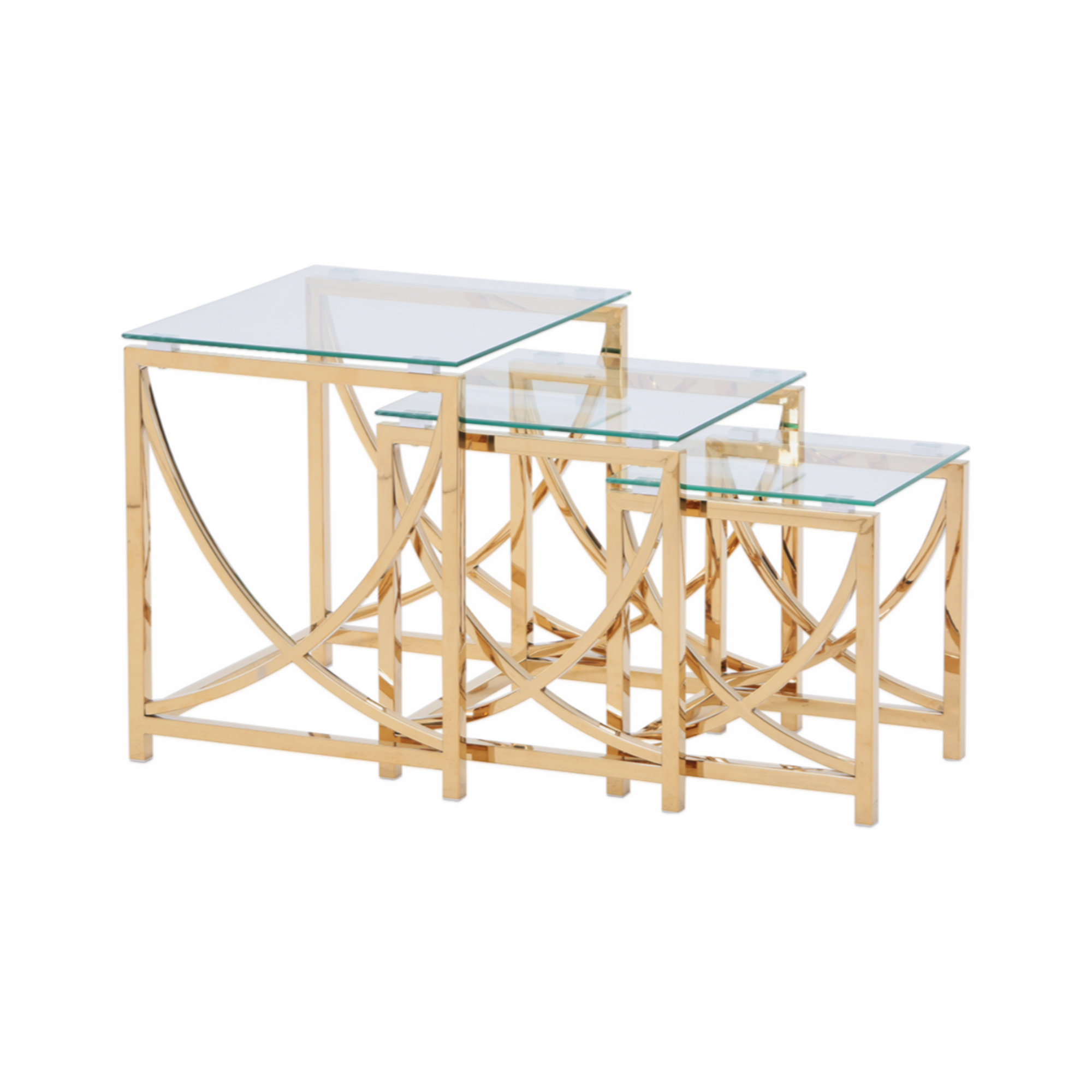 Everly Quinn Anyelo Nesting Coffee Table | Wayfair
