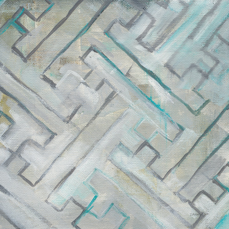 Tile Element IV by Danhui Nai - Wrapped Canvas Painting, 122cm H x 122cm W x 3.8cm D