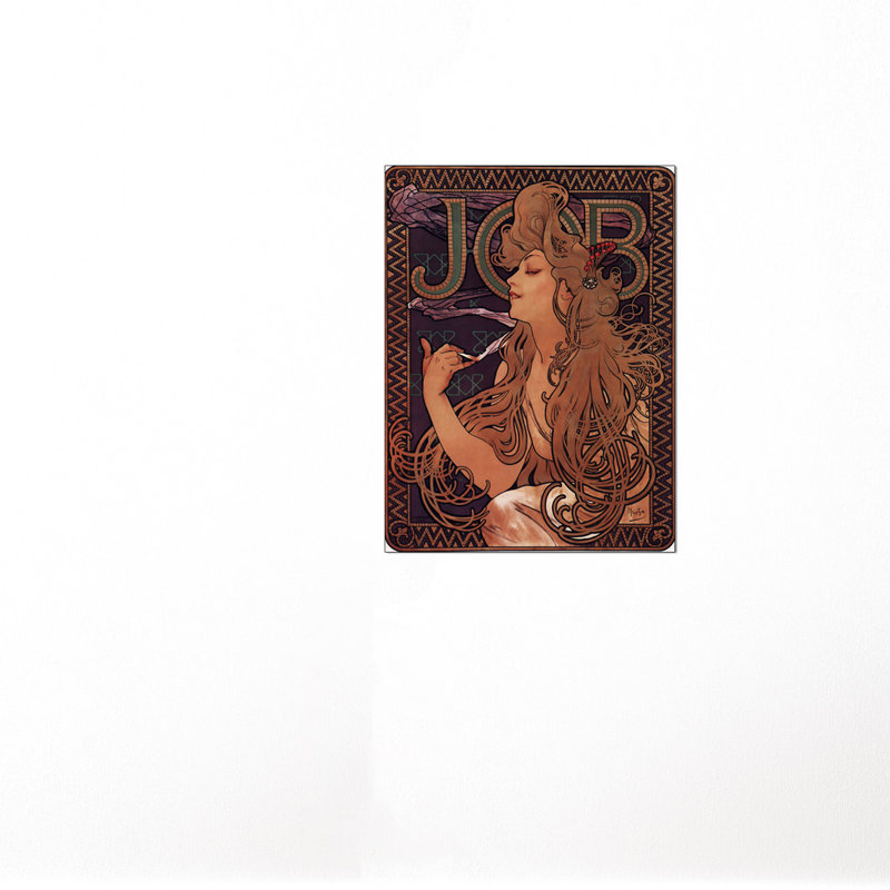 Mucha Alphonse - Wrapped Canvas Print, 80cm H x 60cm W x 1.8cm D