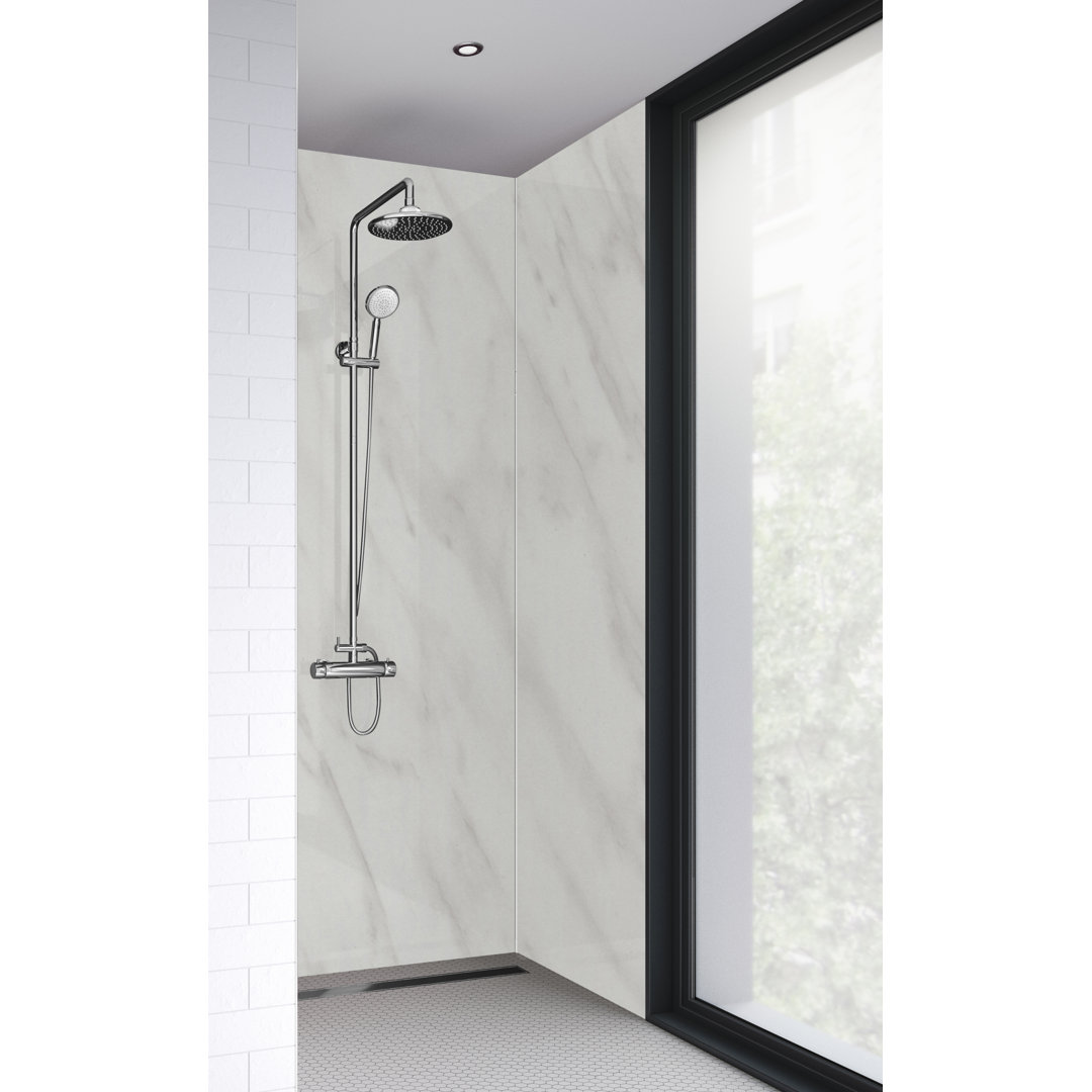 60mm 59mm W x 242mm H Decorative Wall Panel with Glass