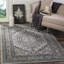 Tapis oriental noir / argent Amedee-31134089