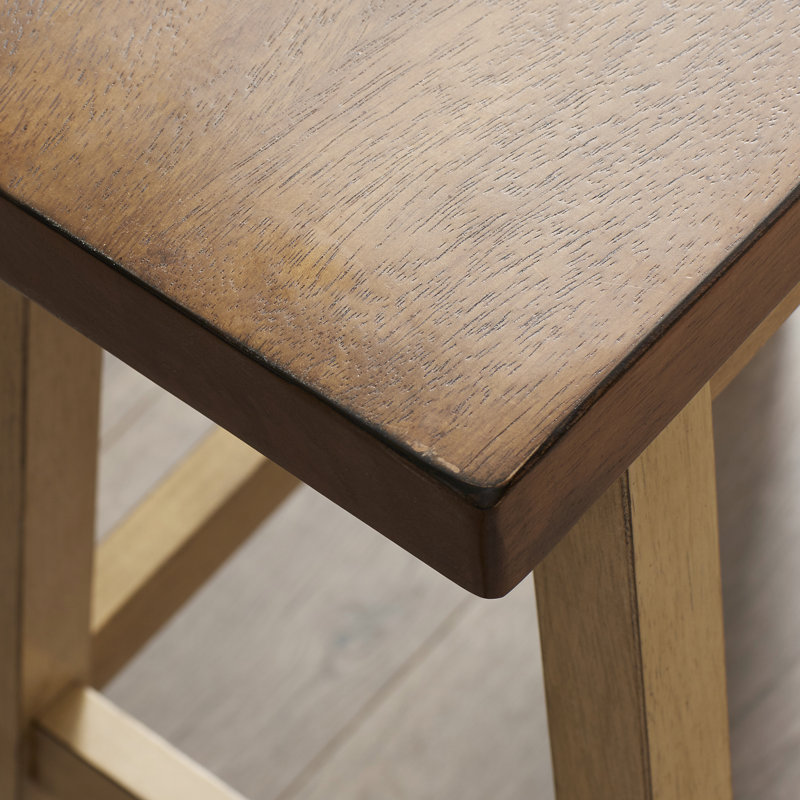Tabouret de comptoir 24 po Orviston, Brun / beige