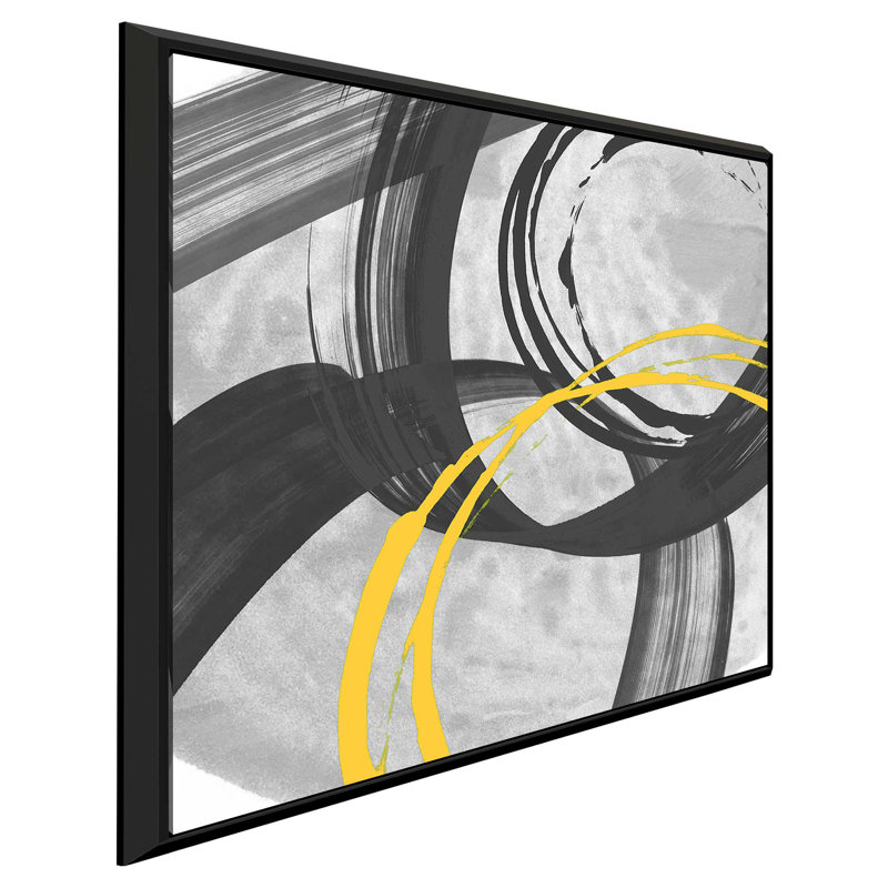 «Gray Winds II», reproduction d'impression sur toile encadrée, H 21,5 po x l 21,5 po x P 2 po