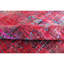 Hand Knotted Abstract Area Rug in Black/Blue/Red-1707993902
