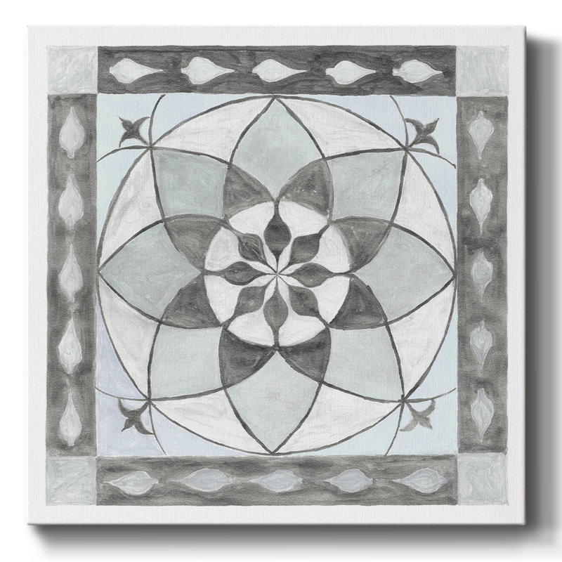 Carreau translucide doux III sur toile, H 16 po x l 16 po