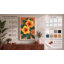 Hibiscus in Gold Botanical - Wrapped Canvas-1545310880-1545310906