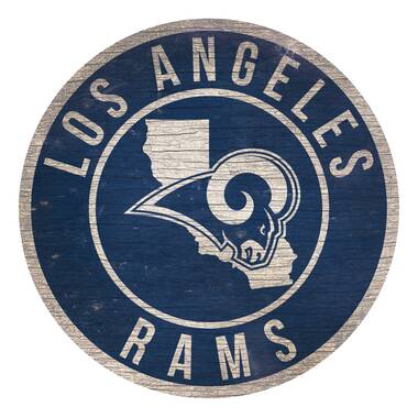 NFL 3D Logo Series Wall Art - 12x12 Trinx Finish: Los Angeles Rams