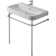 Happy D.2 Metal 2" Bathroom Sink Console