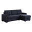 Lna 84 Inch Sectional Sofa, Pull Out Bed, Storage Chaise, USB-98890823