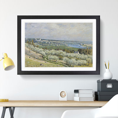 Terrace at Saint Germaine by Alfred Sisley - Picture Frame Painting