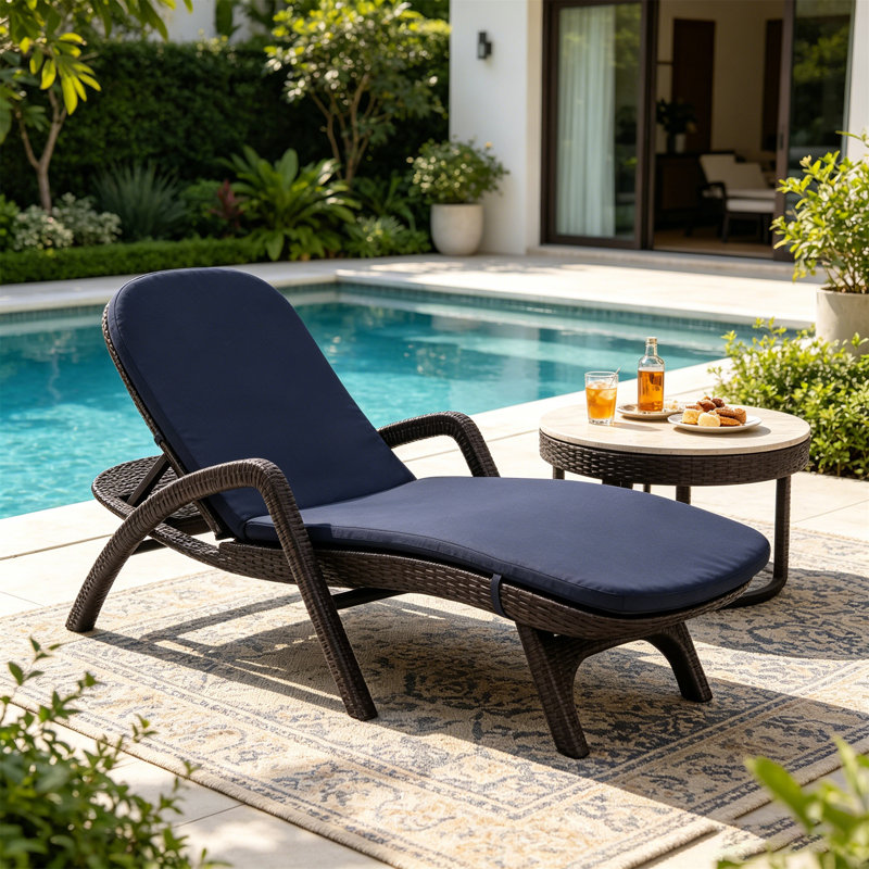 FAUTEUIL DE CHAISE MIKAEL AVEC COUSSIN
