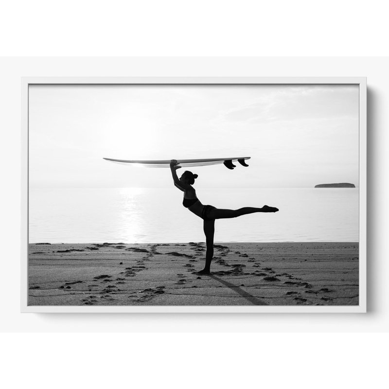 «Surf In Spirit», 38 x 26, Non, Blanc