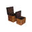 2 Piece Wicker Trunk