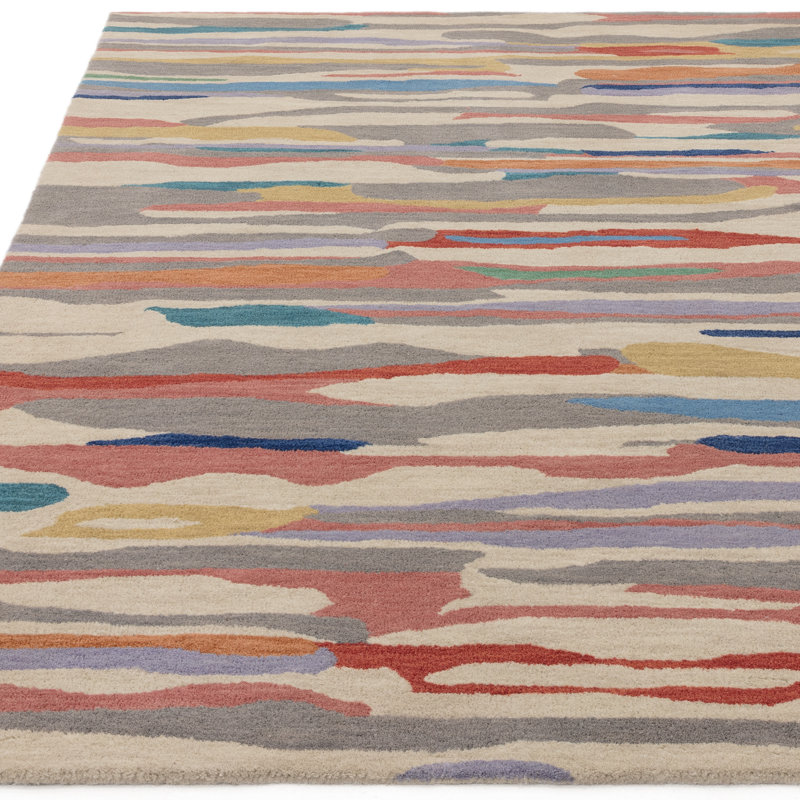 Hargrove Tufted Cream Multi Rug, Rectangle 200 x 300cm