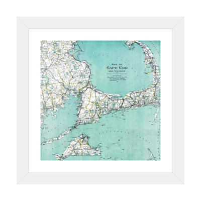 «Cape Cod and Vicinity Map» - impression