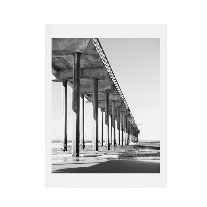 The Pier Photographic Print, 14" H x 11" W x 0.12" D