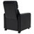 Holbert Home Theater Push Back Recliner Black