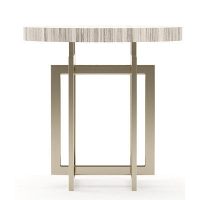 Wish You Were Here Stone End Table