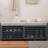 Distressed Shutter Storage Bench With Acacia Veneer For Retro Charm For Living Room, Entryway (Navy)-508196226
