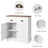 Moncear 18.9'' Sideboard