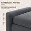 Banc de rangement rembourré en velours-183247846