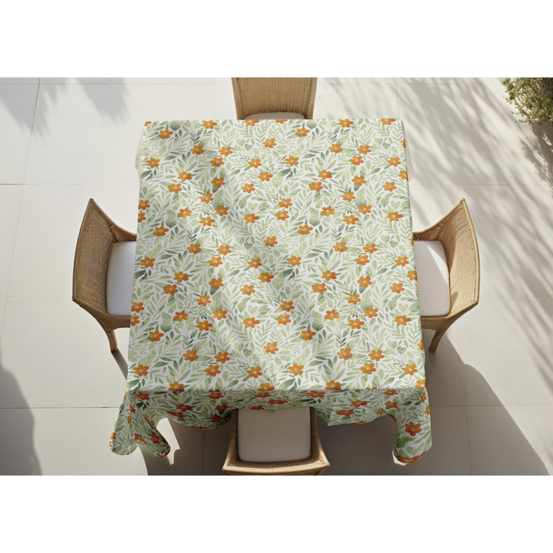Washable Tablecloth (55 x 71 in), 50% Cotton / 50% Polyester, Easy Care, Machine Washable at 86°F, Tumble Dryer Safe, Ironable | Perfect for Dining Room & Special Occasions, Elegant and Durable Design