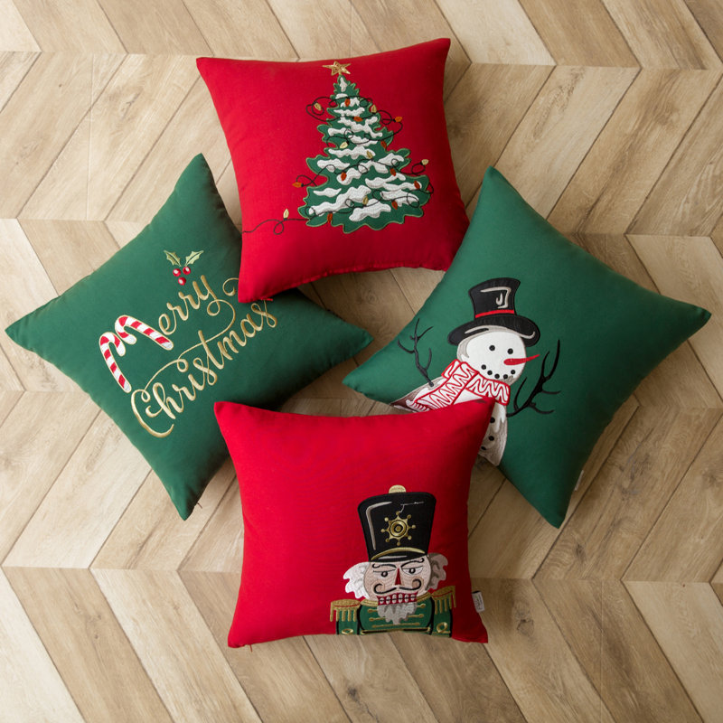 Housses de coussin décoratives Phonoscope Merry Christmas Series