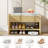 Storage Shoe Bench With Seat Cushion-650796038