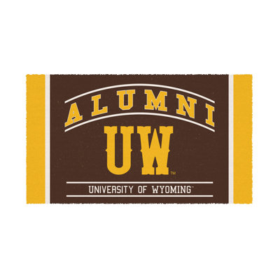 Tapis pour anciens de l'Université du Wyoming, 28 po x 16 po