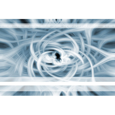 Abstract Flower by Humonia - Wrapped Canvas Print