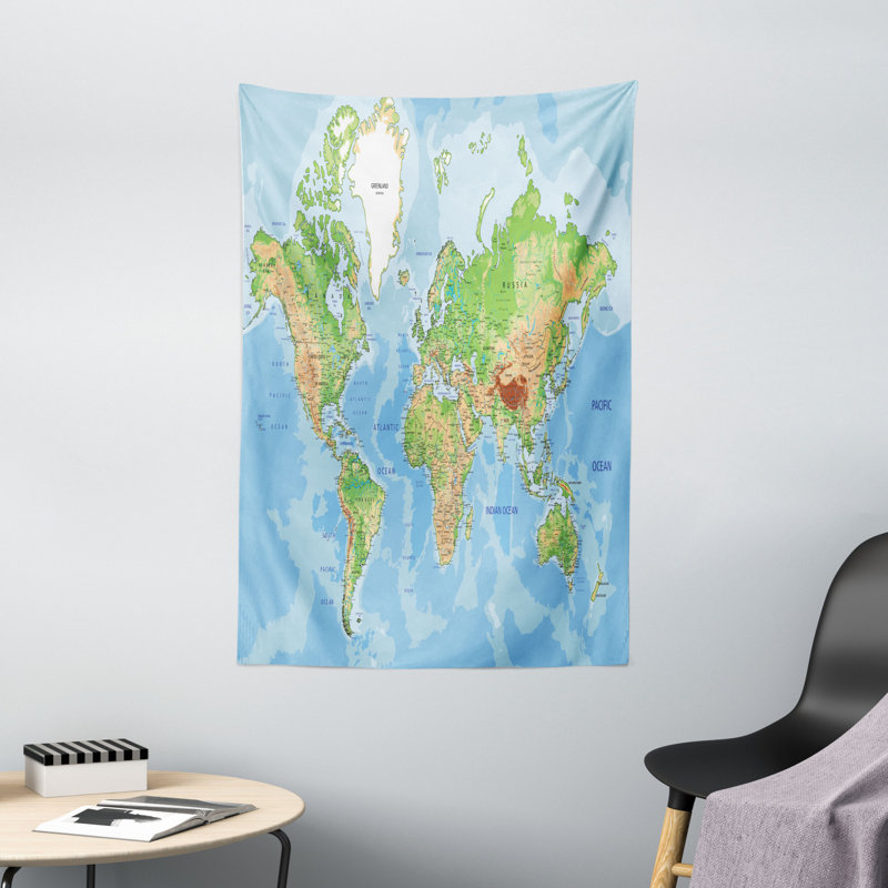Tapisserie décorative en polyester, H 60 po x l 40 po
