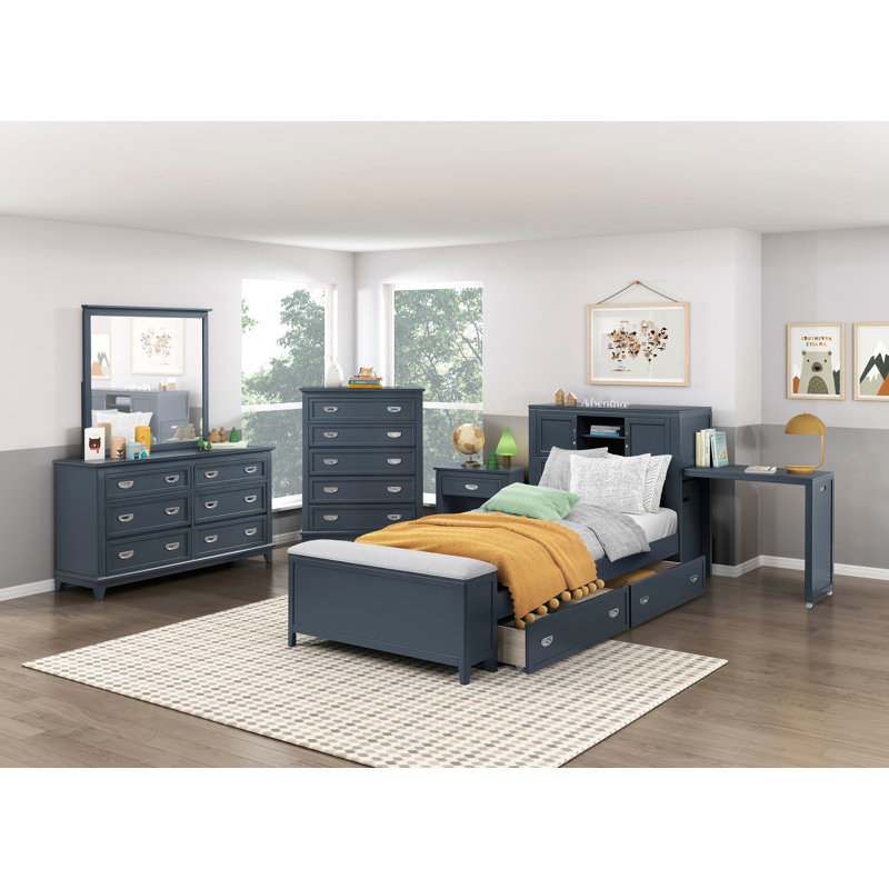 Commode verticale 1 pièce avec tiroirs 5 pièces