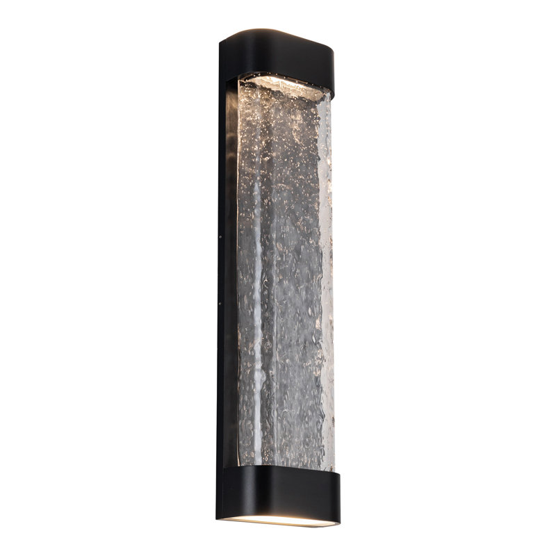 Moondew 1 - Light LED Outdoor Flush Mount, 24" H x 6" W x 3" D, 31 W